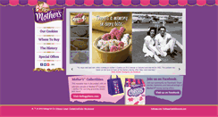 Desktop Screenshot of motherscookies.com